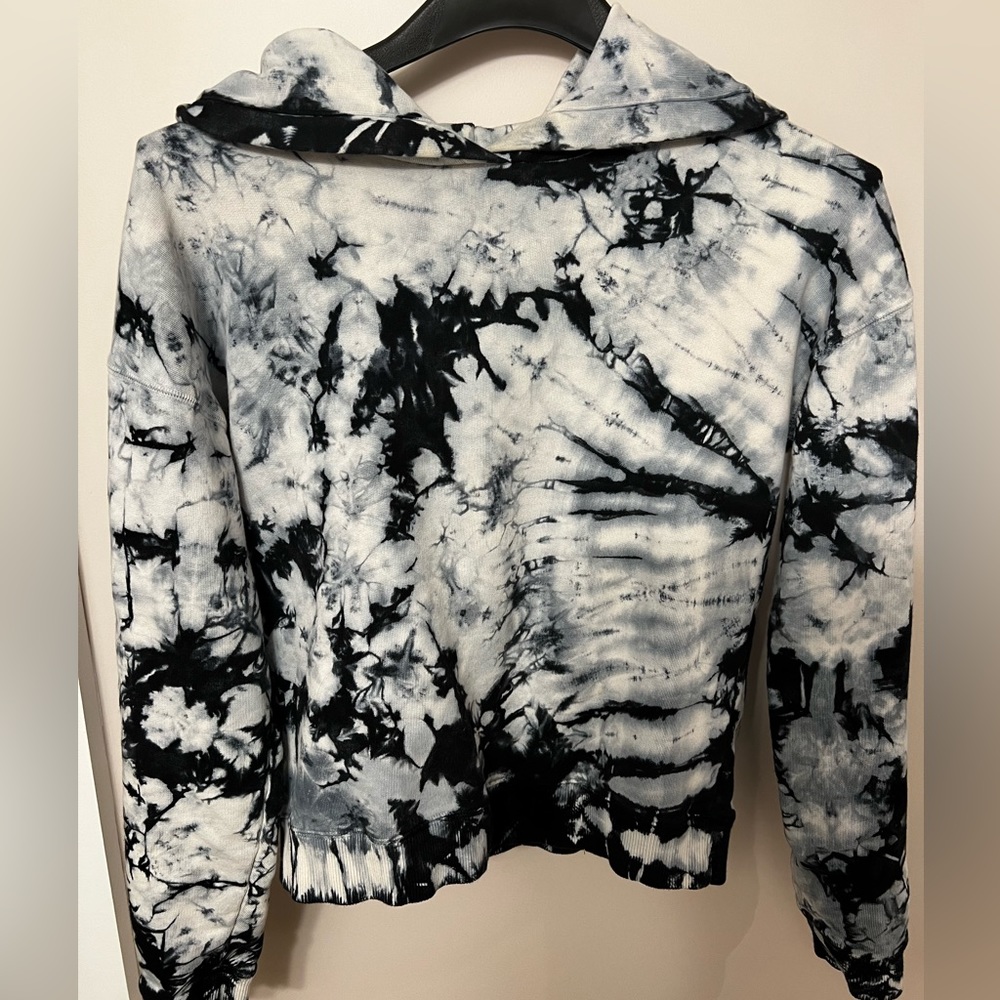 All Saints Tie Dye Hooded Sweatshirt
